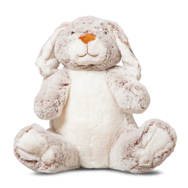 Melissa & Doug Jumbo Burrow Bunny knuffel beige 53 cm zacht