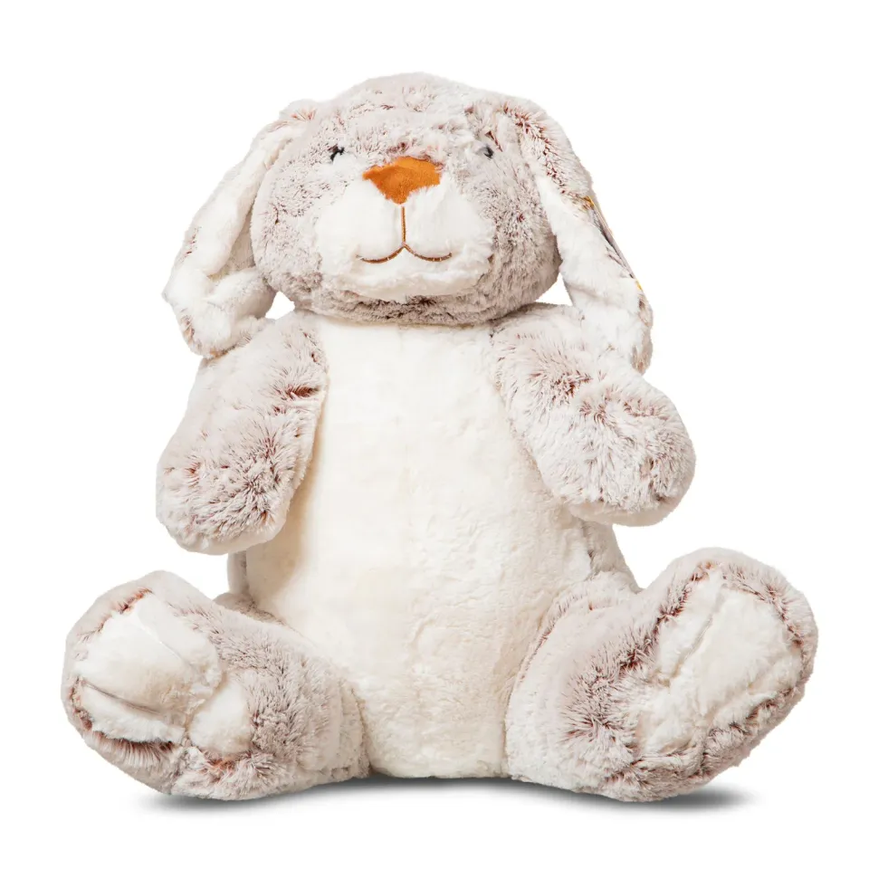 Melissa & Doug Jumbo Burrow Bunny knuffel beige 53 cm zacht