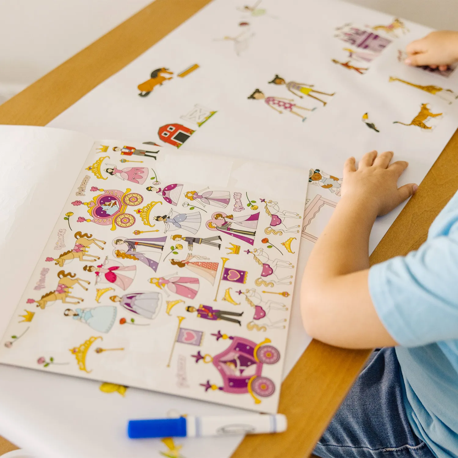 Melissa & Doug Stickerboek 700+ stickers prinsessen dieren feest