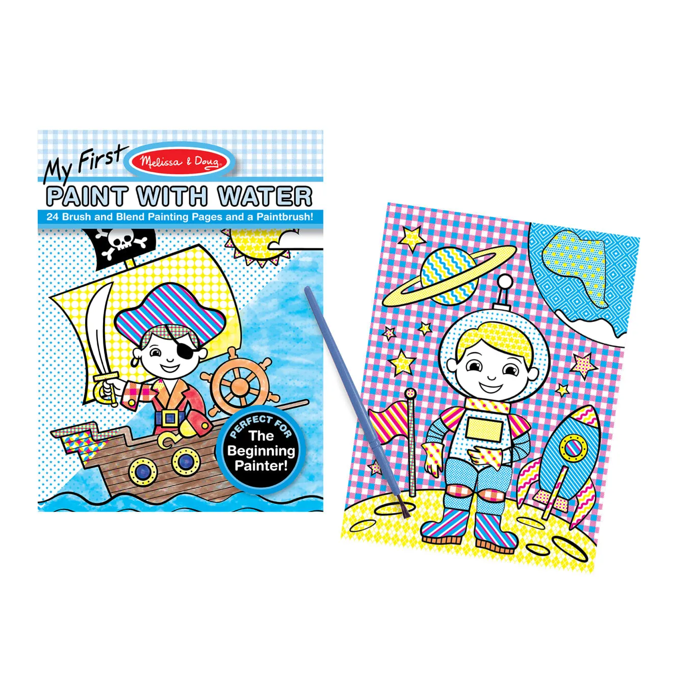 Melissa & Doug My First Paint With Water verfboek piraten