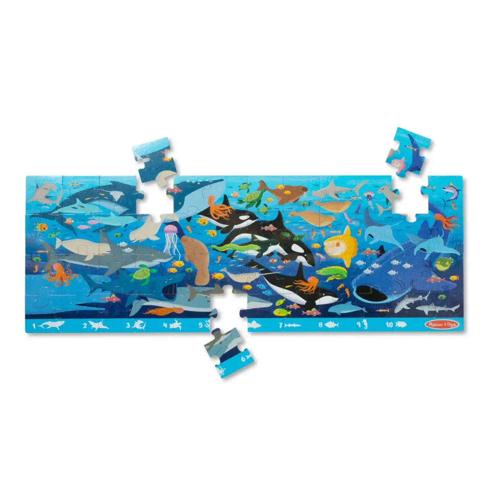 Melissa & Doug Beneath the Waves vloerpuzzel 48 stukjes oceaan