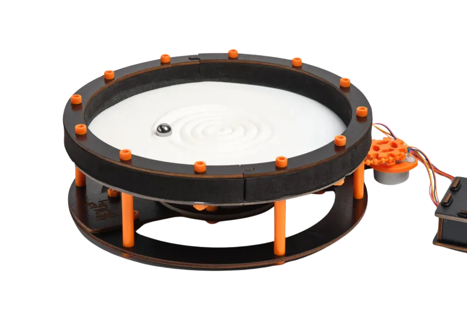 Mark Rober Sand Garden zand tekenrobot