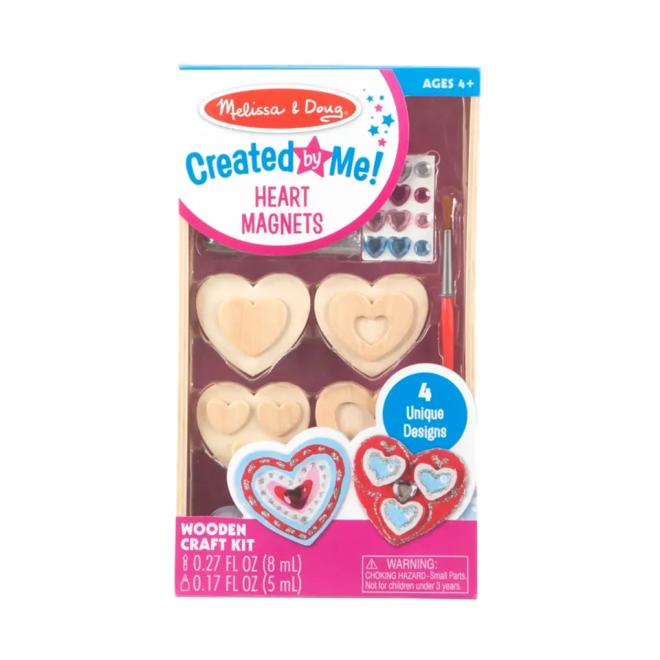 Melissa & Doug Created by Me! hart magneten knutselset