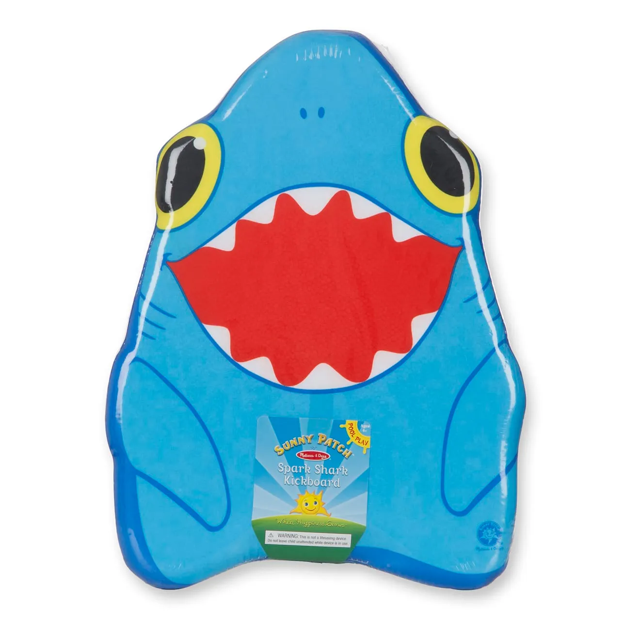 Melissa & Doug Spark Shark Kickboard zwemplank haai