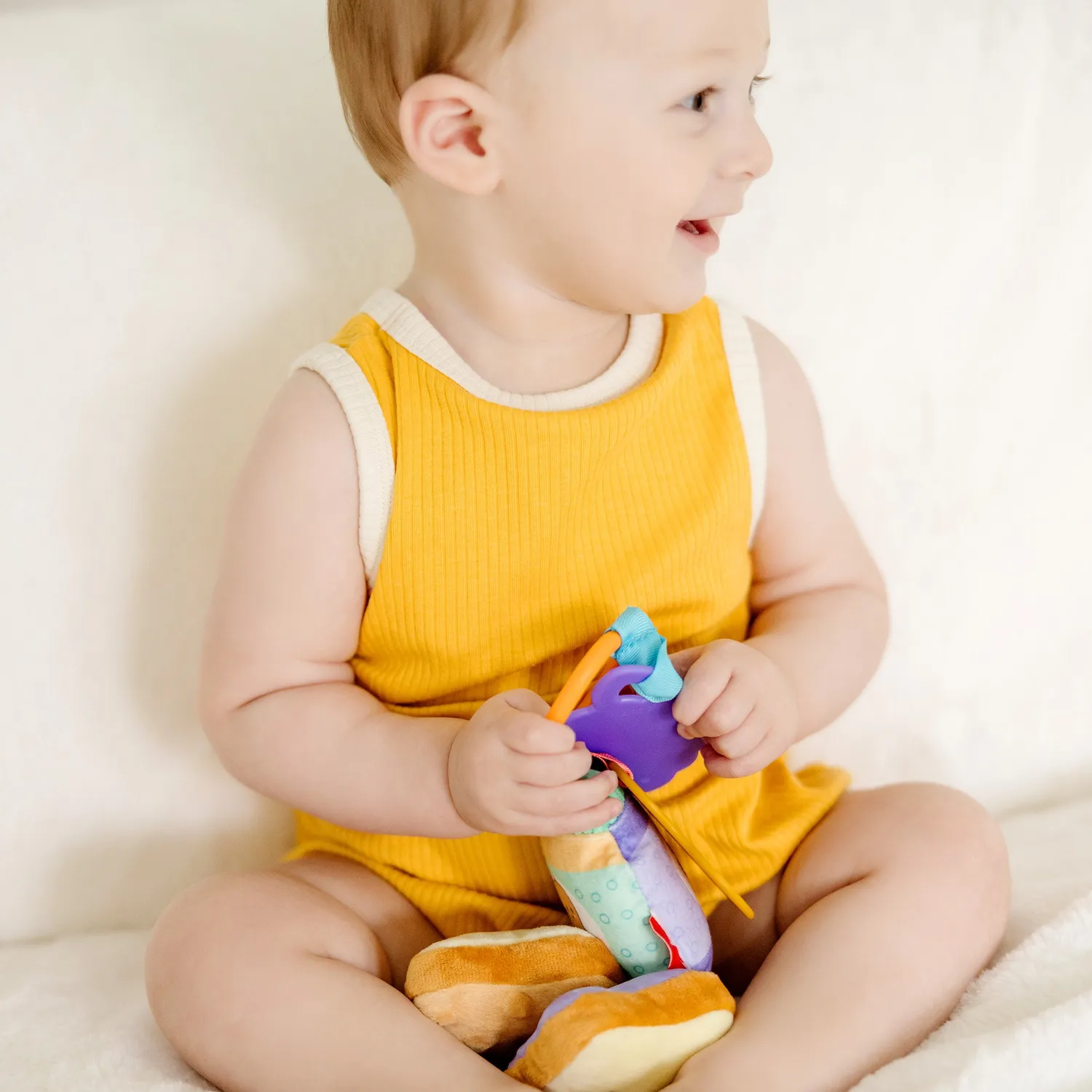 Melissa & Doug PB&J babyspeeltje 6-delig zintuiglijk