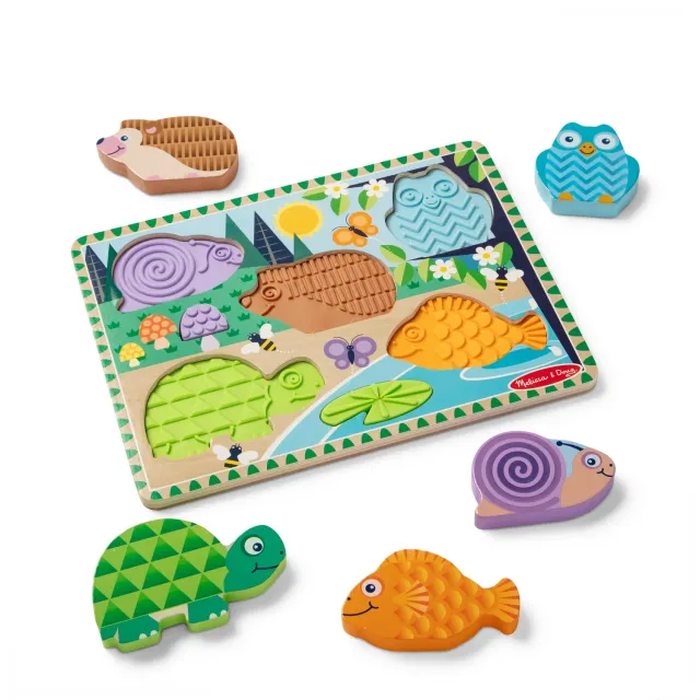 Melissa & Doug Forest Friends Voelpuzzel Hout 5-delig