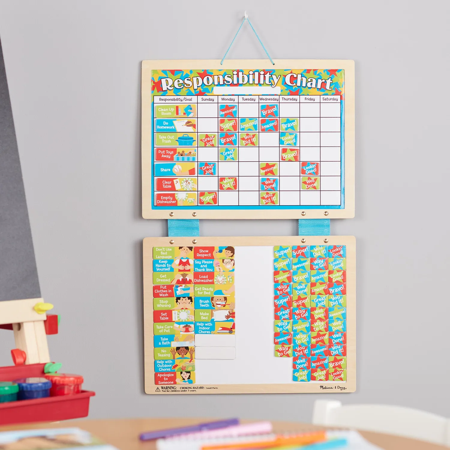 Melissa & Doug Magnetisch Beloningsbord Taken