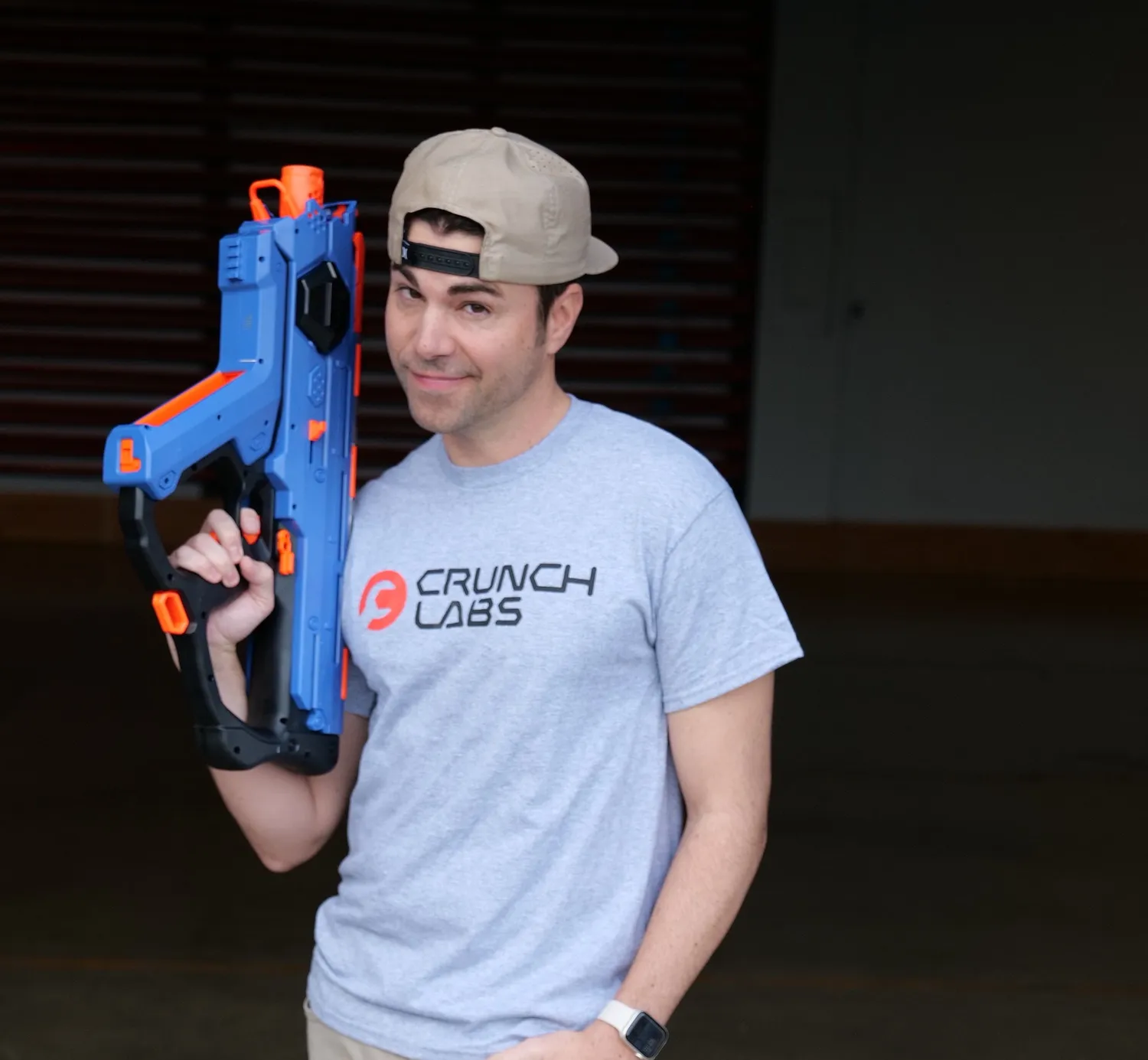 Mark Rober CrunchLabs T-Shirt Grijs Katoen Kind en Volwassene