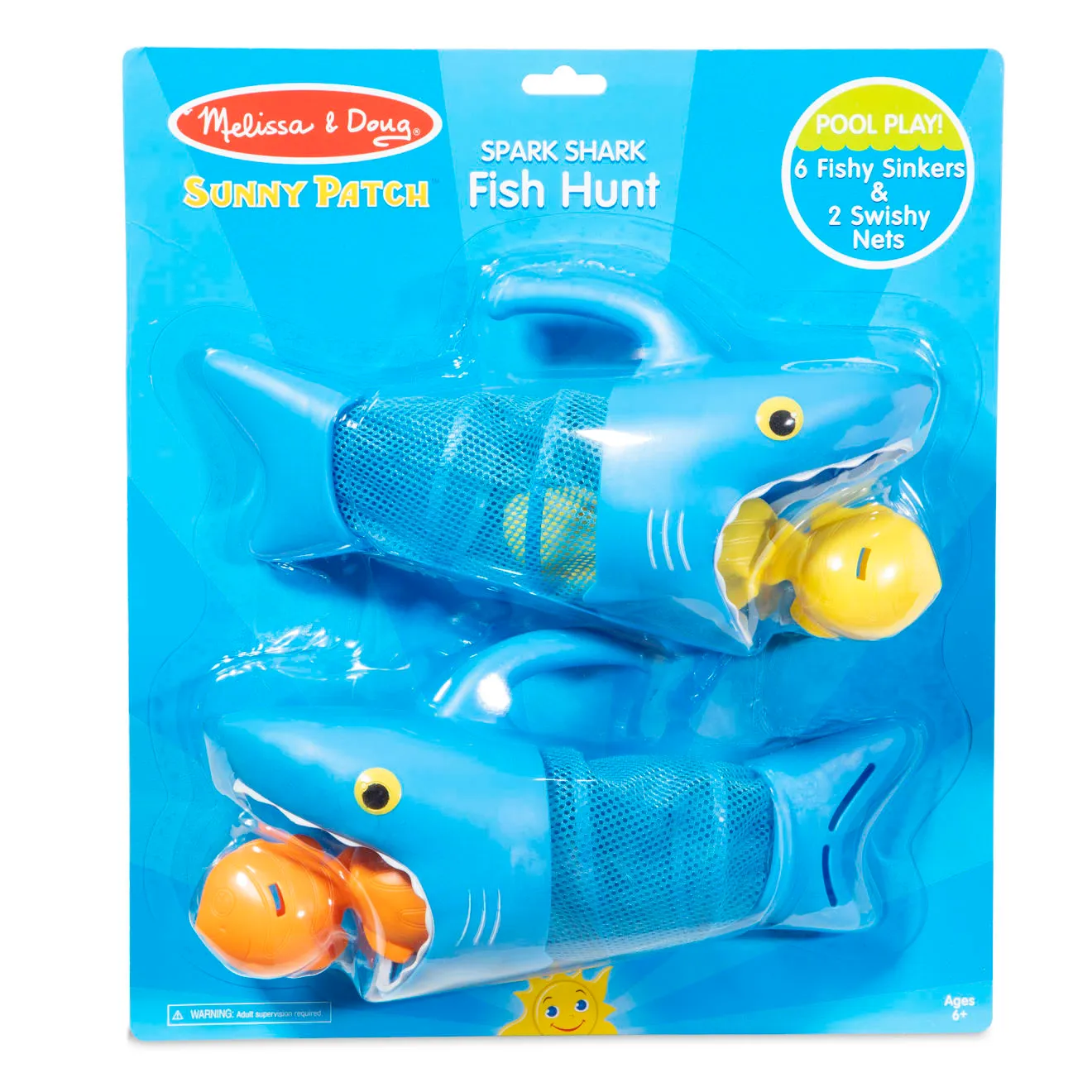 Melissa & Doug Spark Shark zwembadspeelgoed 8-delig