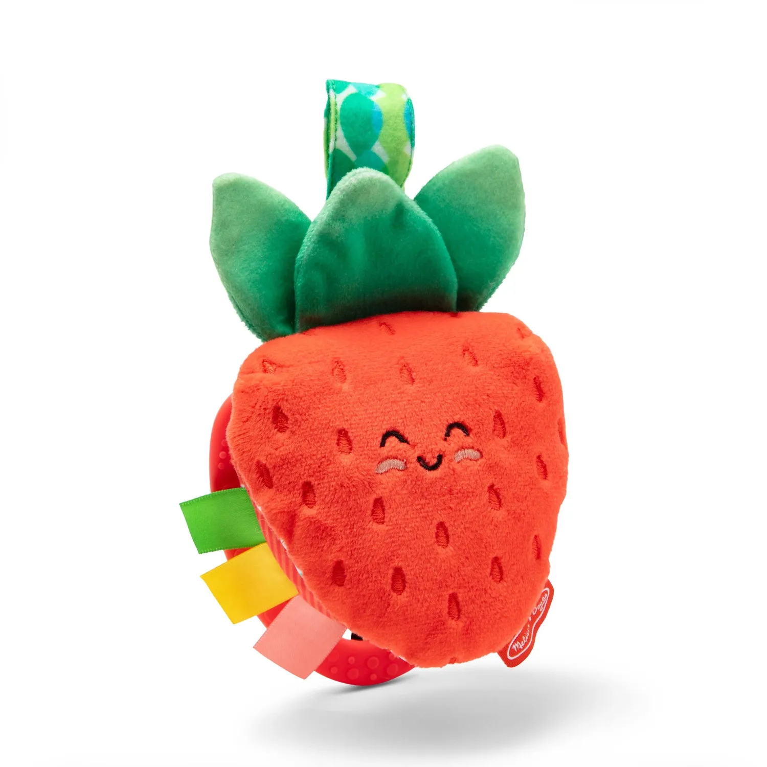 Melissa & Doug Peek-a-Boo Berry meeneemspeeltje aardbei