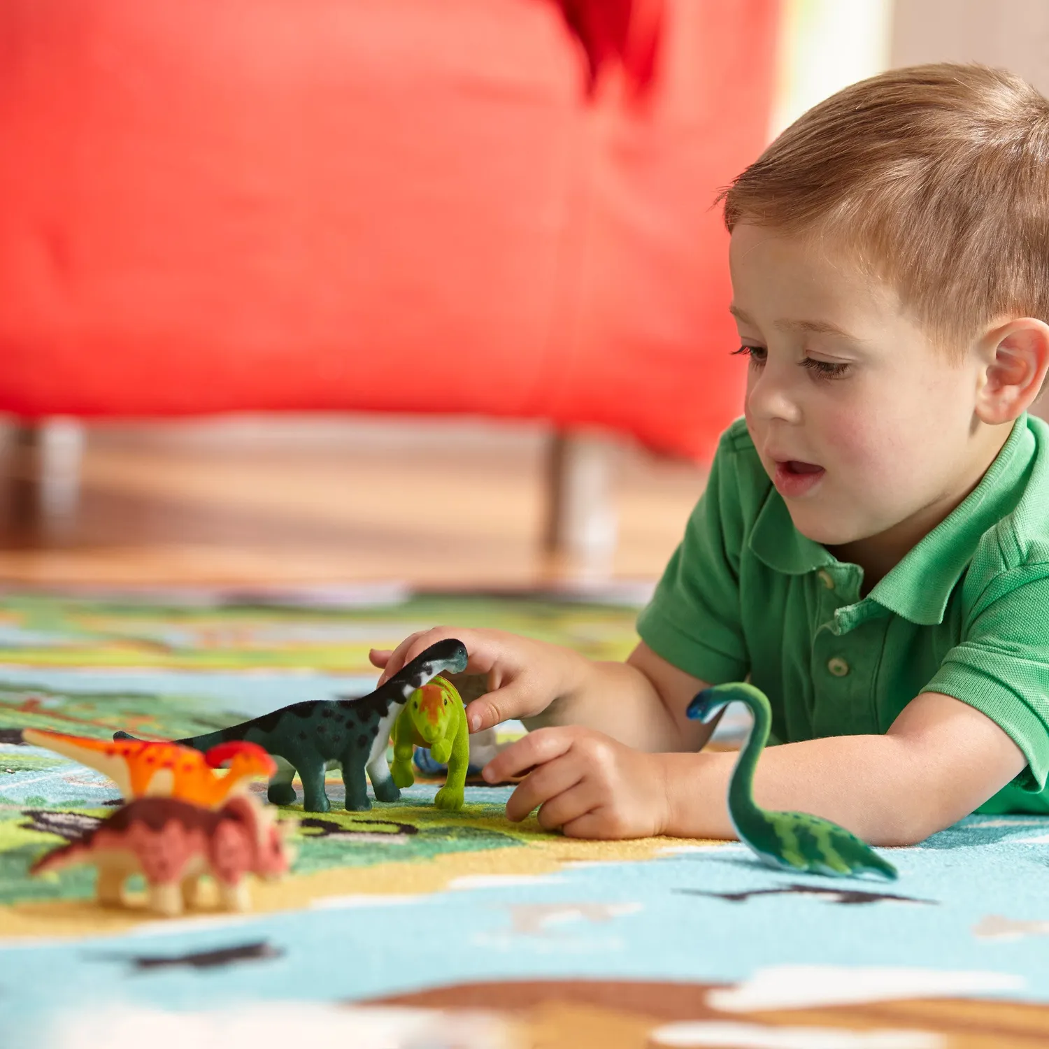 Melissa & Doug Dinosaur Party speelset 9 dino figuren