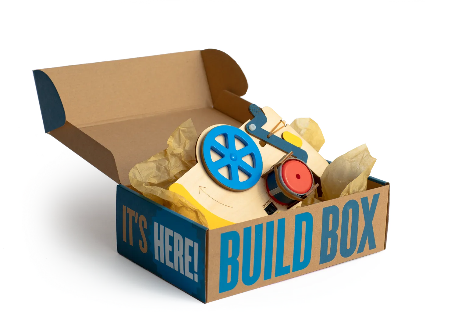 Mark Rober Build Box bouwbox jaarabonnement 12 maanden