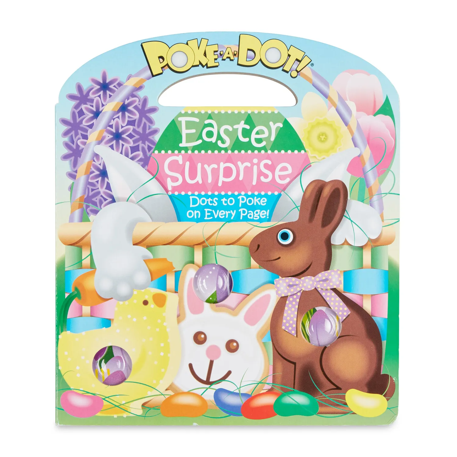 Poke-a-Dot Easter Surprise kartonboek tellen prikstippen