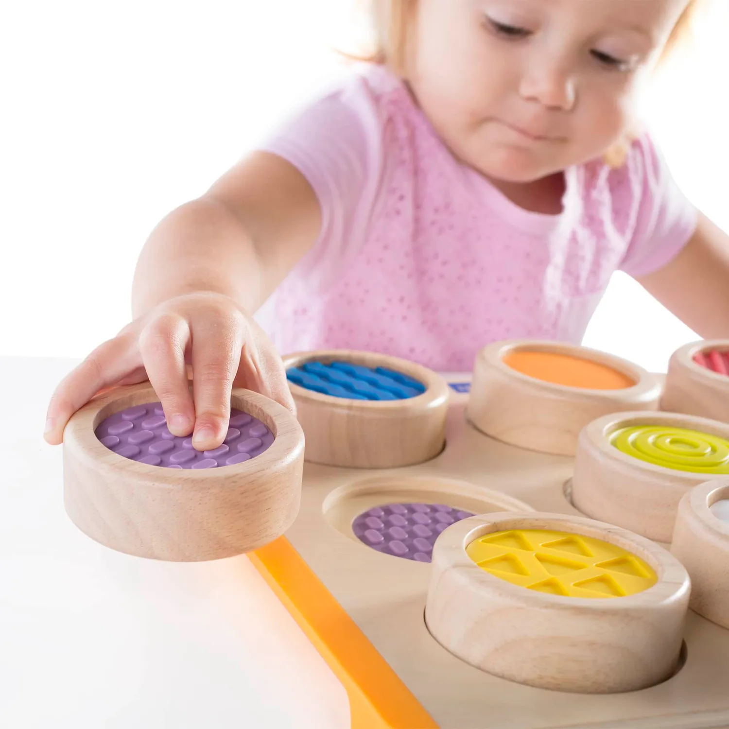 Guidecraft Tactile Search and Match voelpuzzel 9 texturen