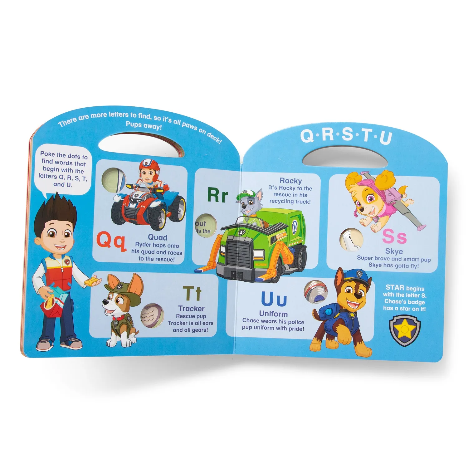 Melissa & Doug PAW Patrol Poke-A-Dot boek alfabet