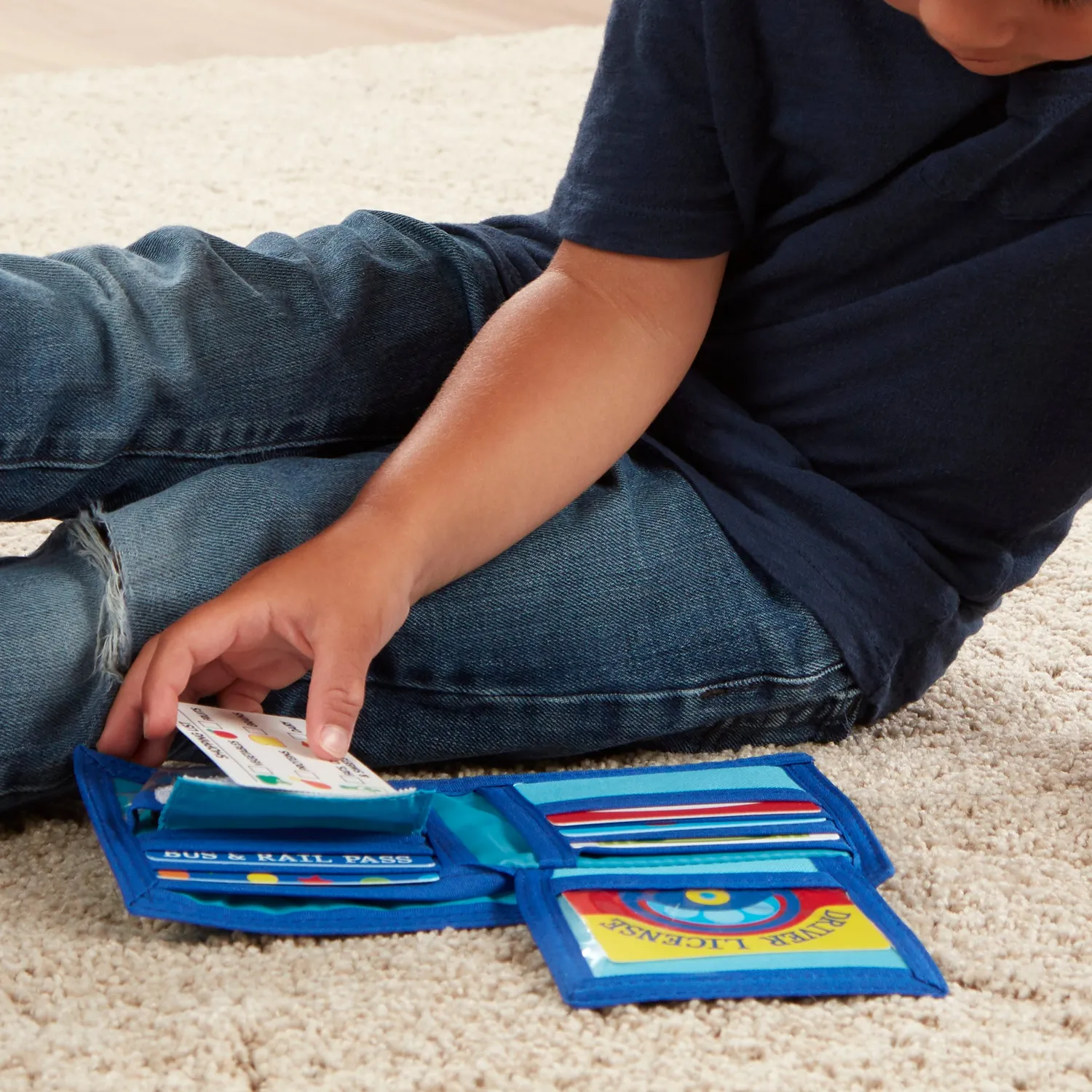Melissa & Doug Pretend-to-Spend speelportemonnee 45-delig