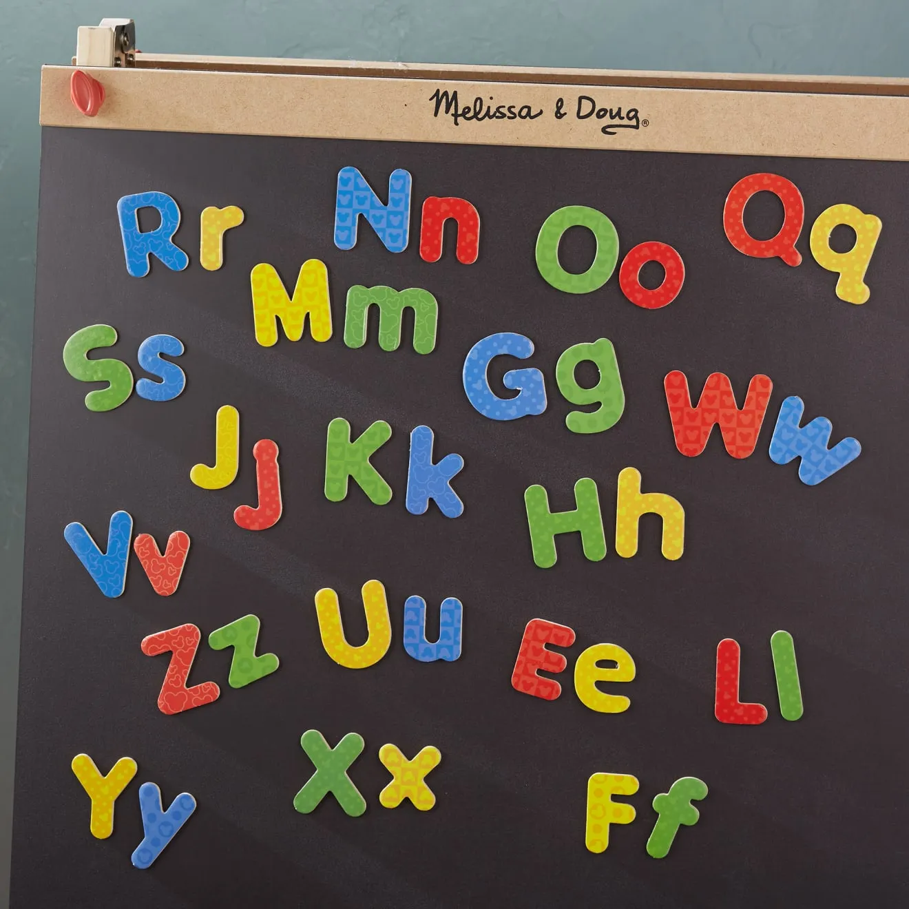 Melissa & Doug Mickey & Friends magneetletters hout 52-delig