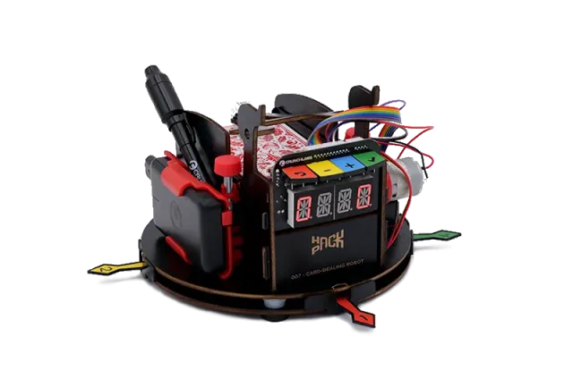 Mark Rober Card Dealing Robot kleur sensor bouwpakket