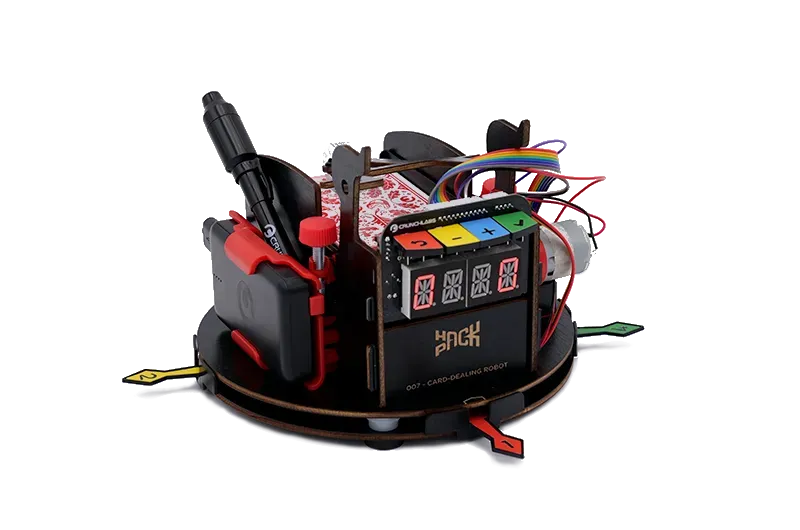 Mark Rober Card Dealing Robot kleur sensor bouwpakket
