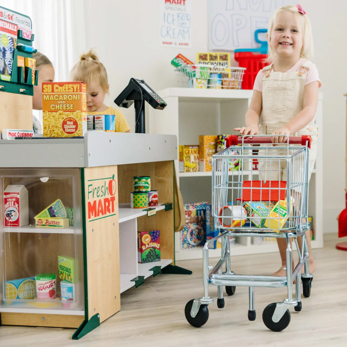 Melissa & Doug Fresh Mart Grocery Store Companion speelset 70-delig