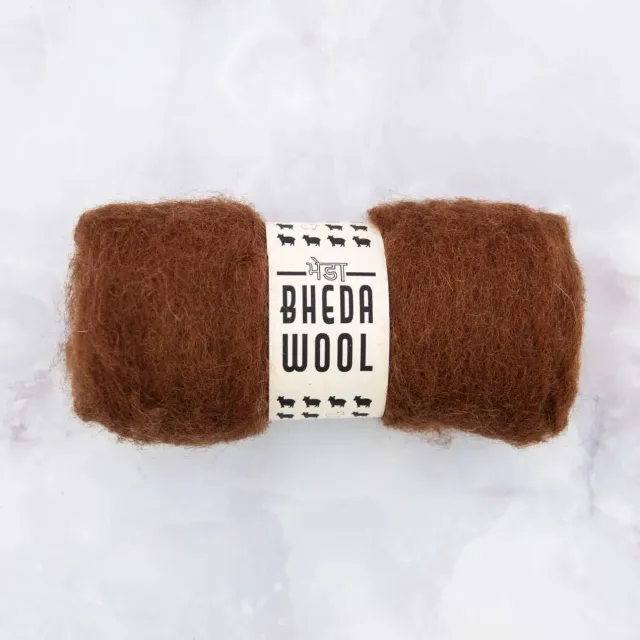 Ginger Fairy Bhedawol viltwol 25 gram roestbruin