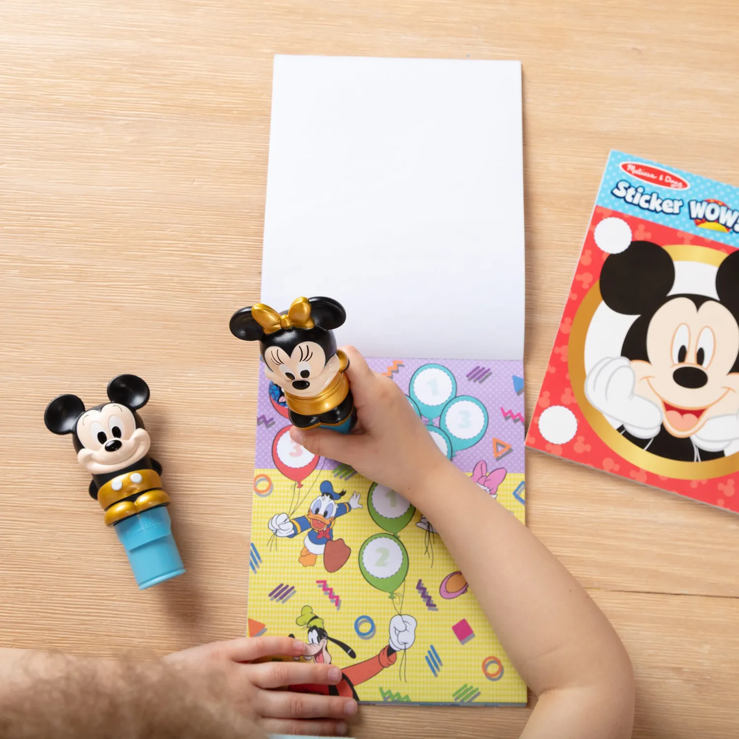 Melissa & Doug Sticker WOW stickerboek Mickey & Minnie deluxe