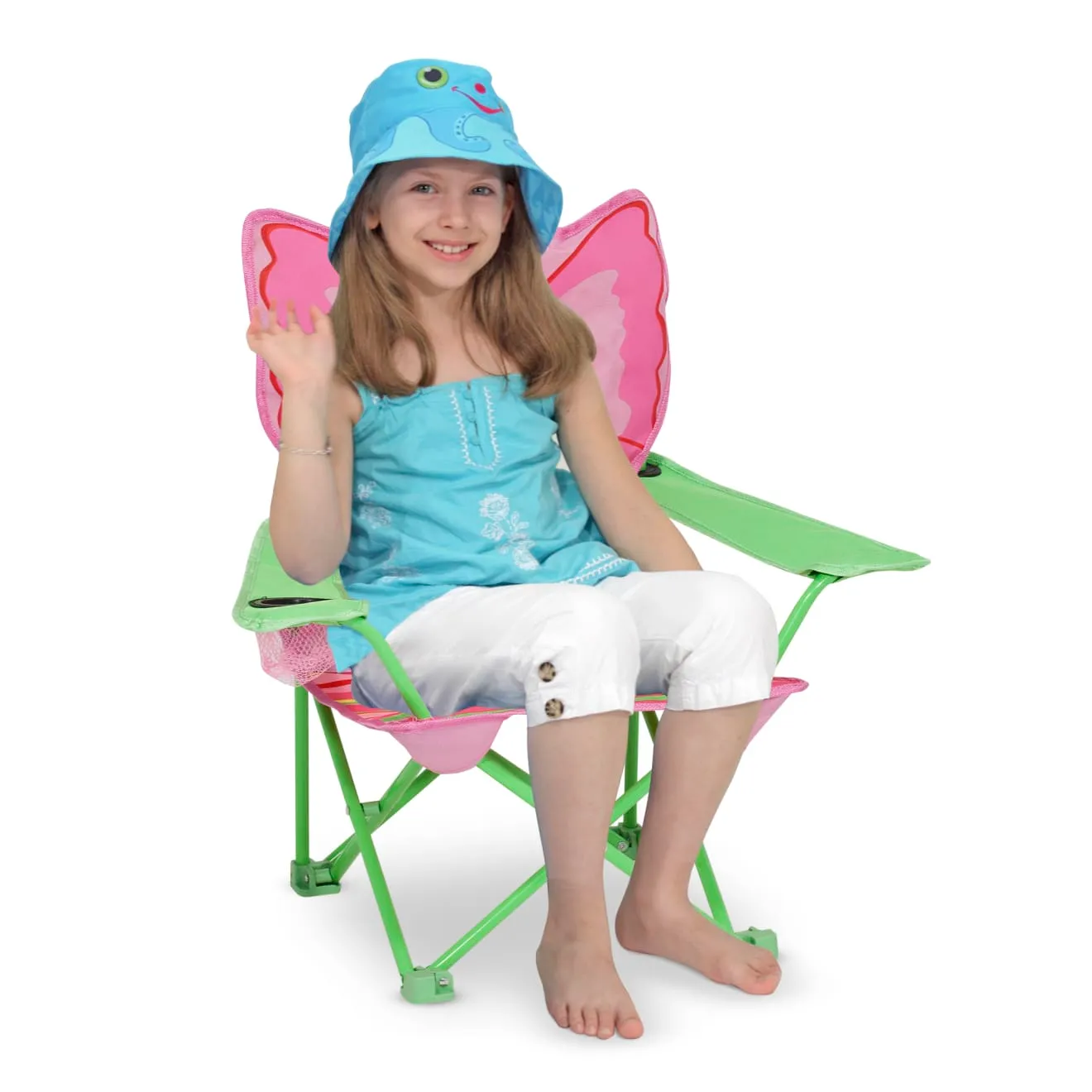 Melissa & Doug Bella Butterfly kinderstoel opvouwbaar