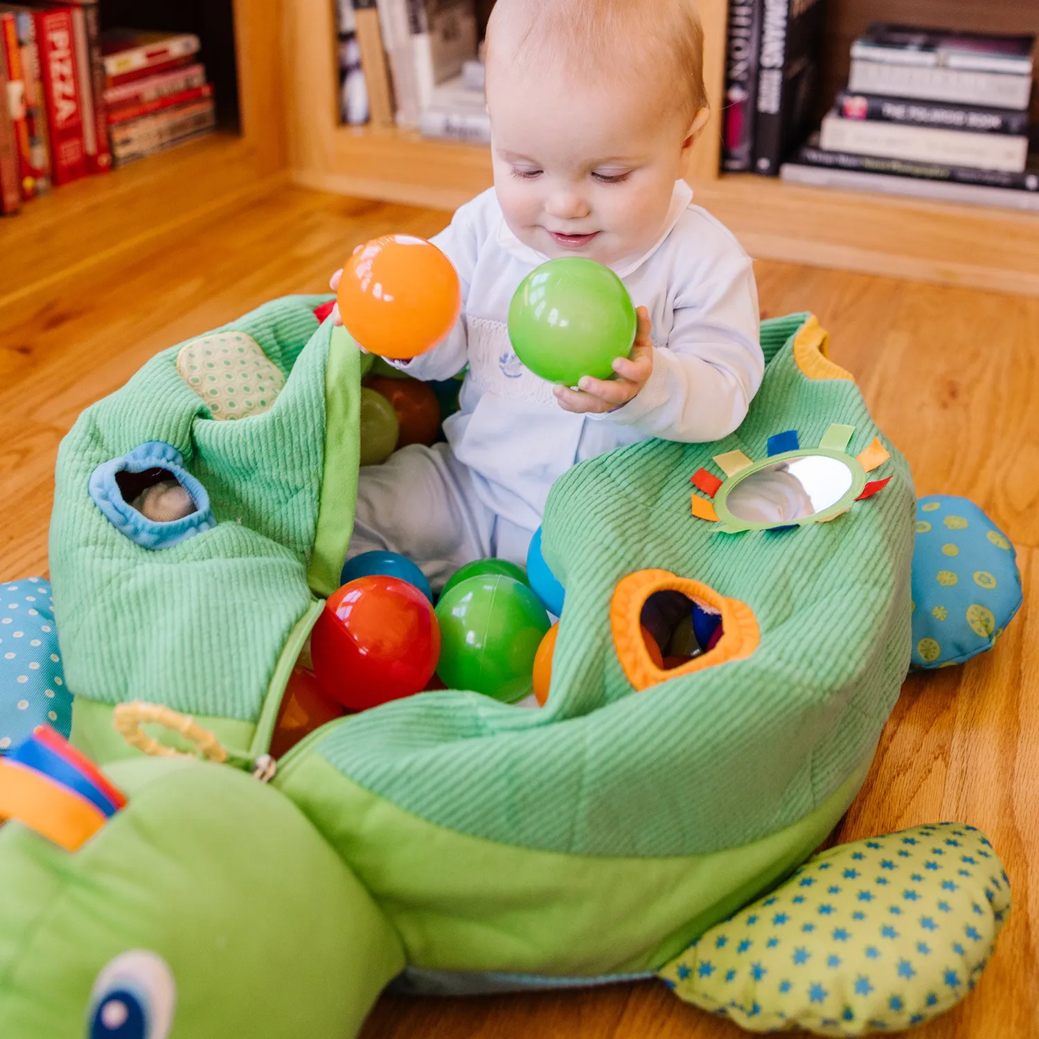 Melissa & Doug K's Kids Schildpad Ballenbak 60 Ballen