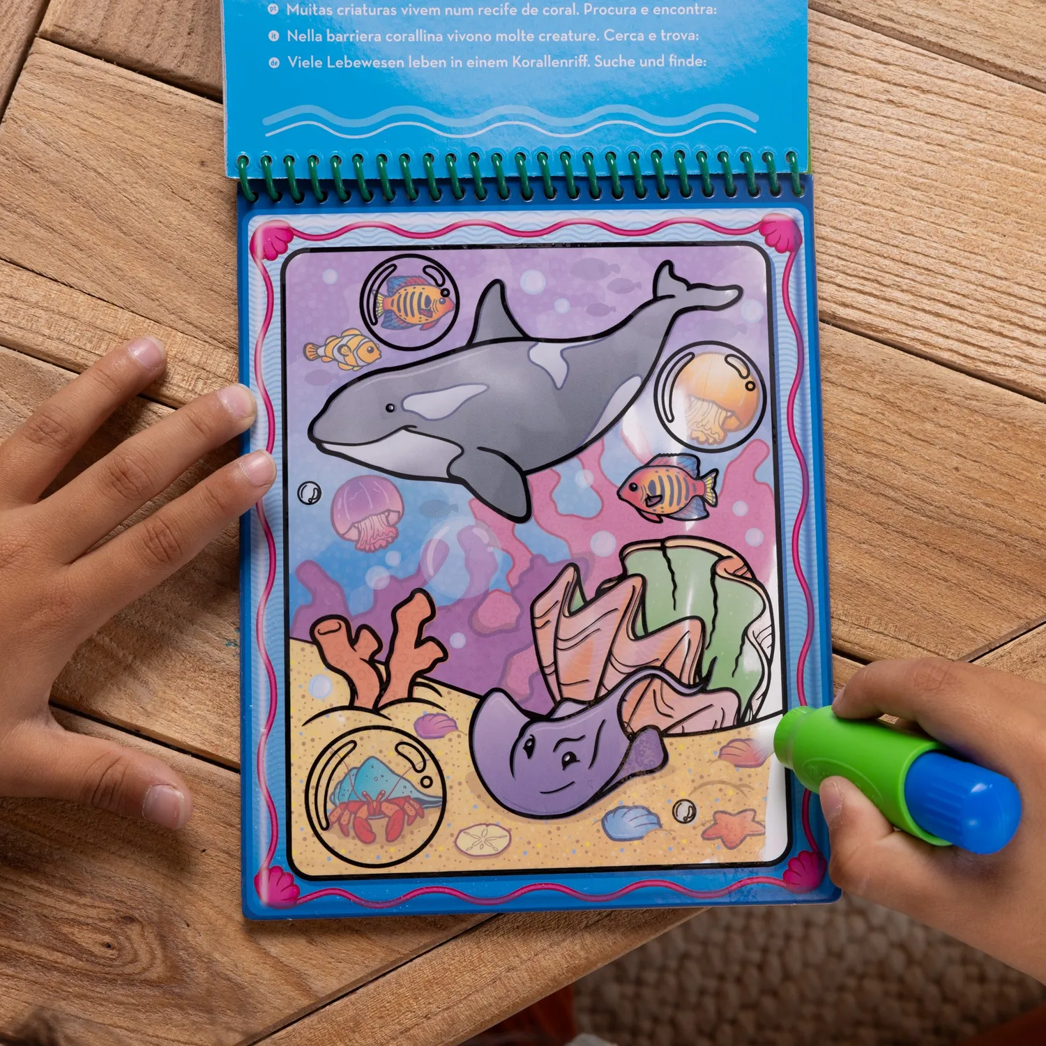 Melissa & Doug Water WOW Animals Vehicles waterschilderboek 2-pack