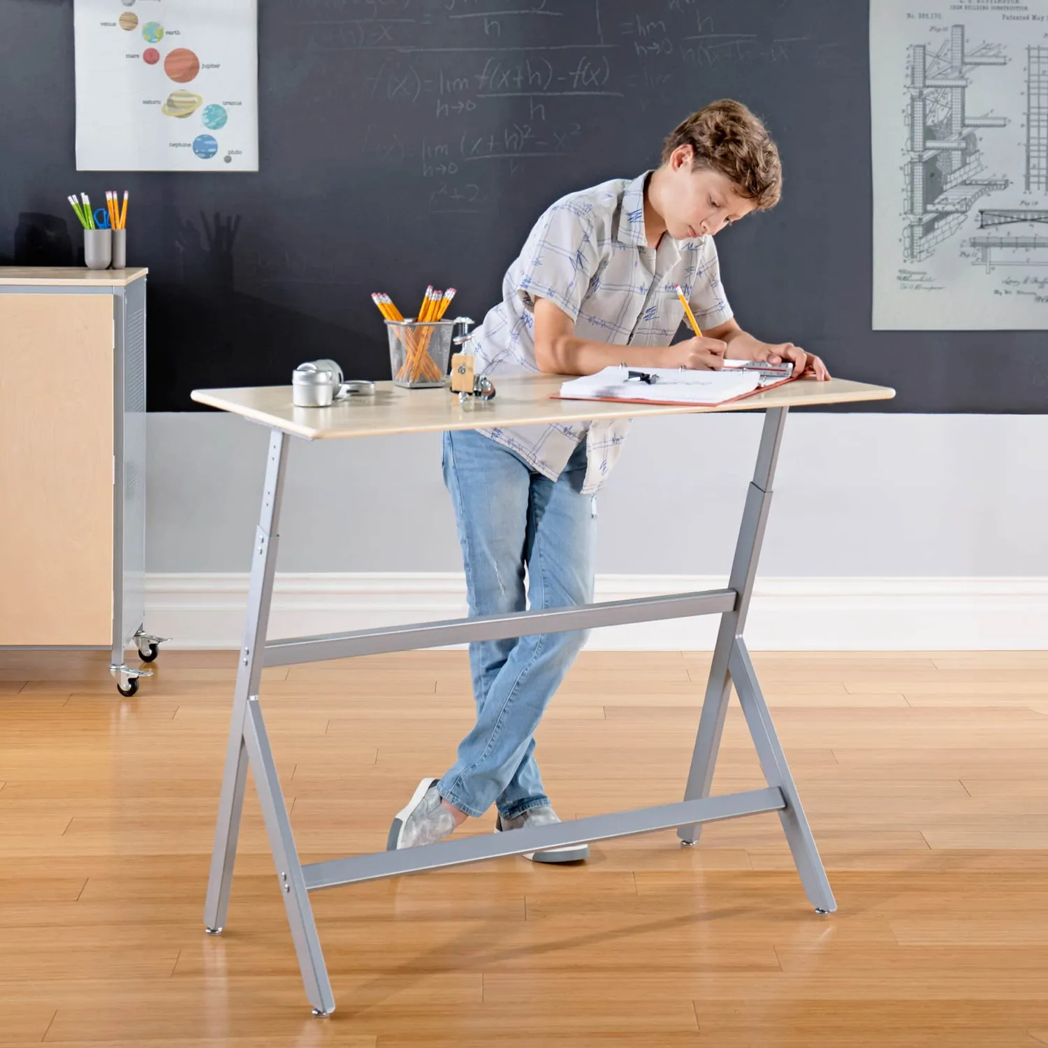 Guidecraft Collaboration Station stabureau kind berken 42 inch