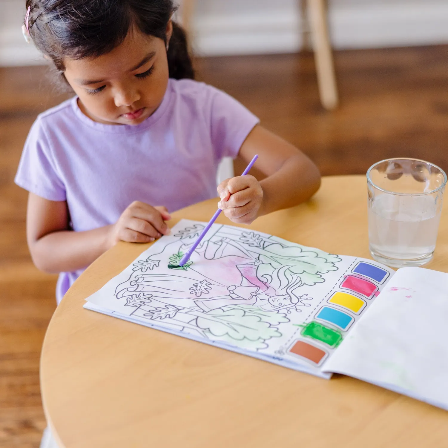 Melissa & Doug Paint With Water Princess verfboek