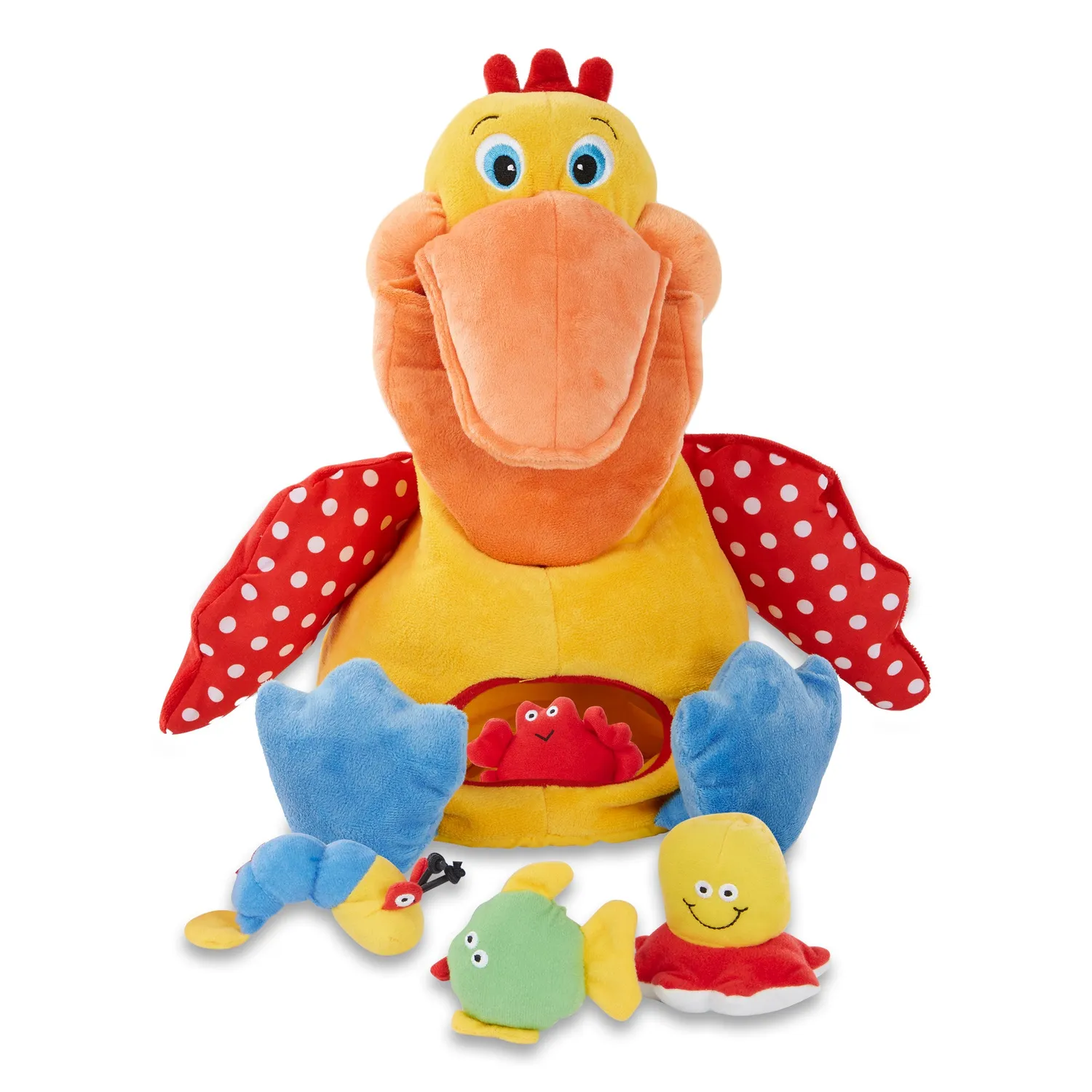 Melissa & Doug K's Kids Hungry Pelican knuffel baby