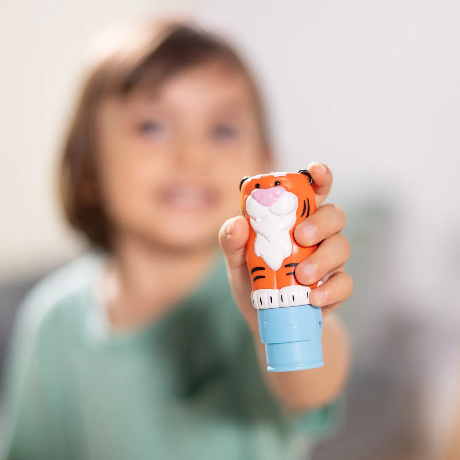 Melissa & Doug Sticker WOW Tiger stickerboek met stamper