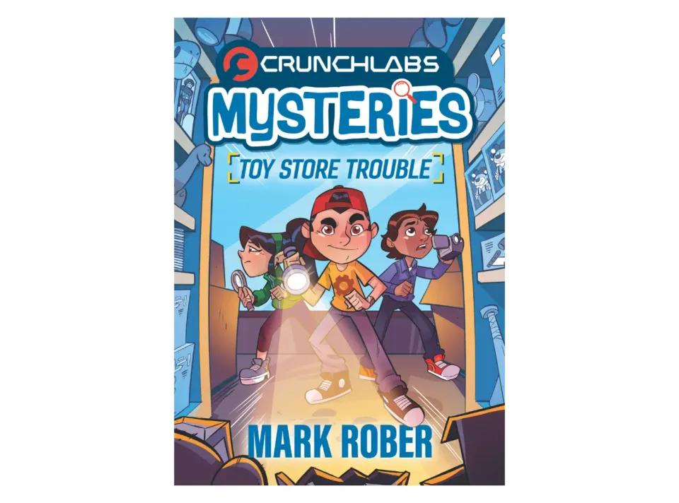 Mark Rober CrunchLabs Mysteries 1 kinderboek Toy Store Trouble