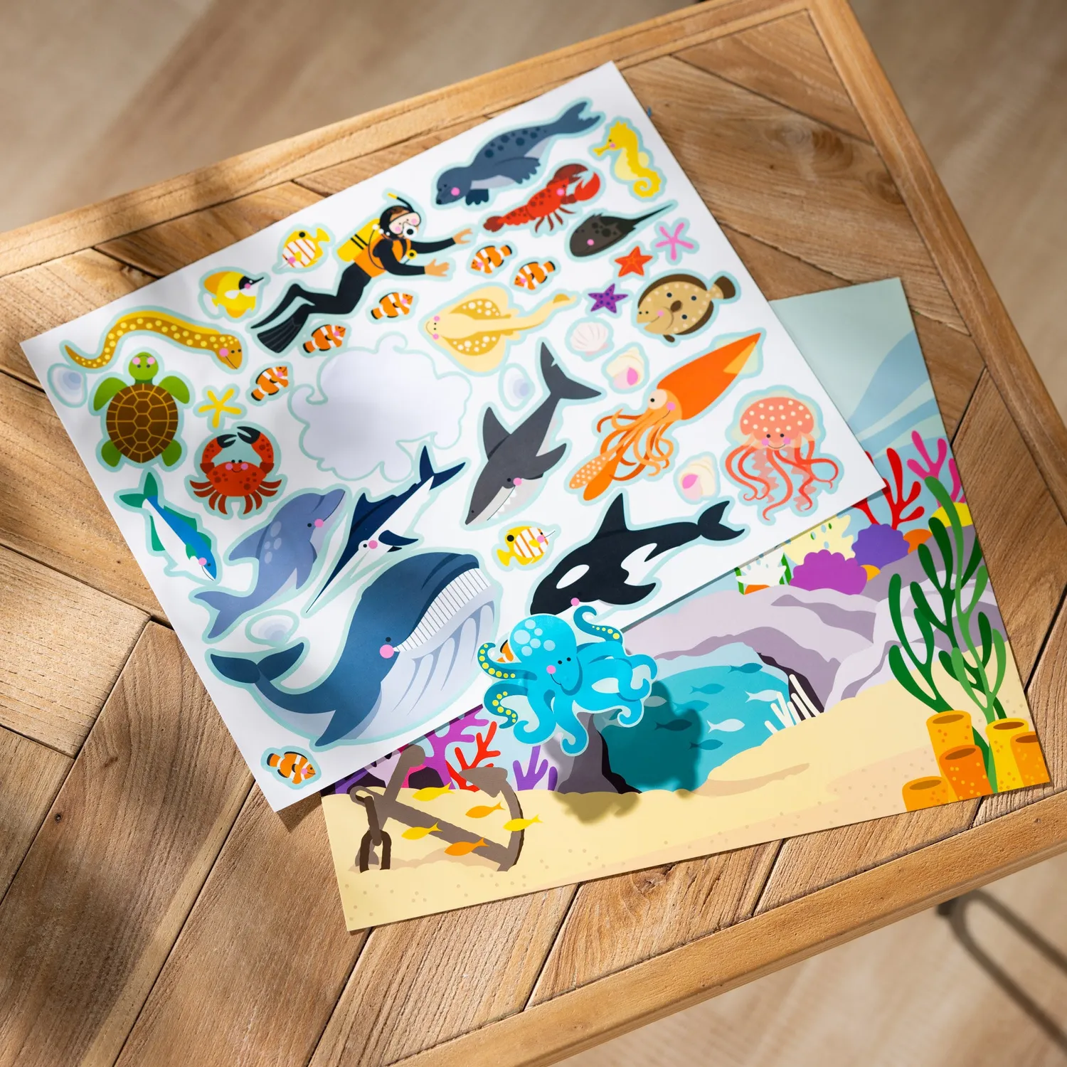 Melissa & Doug Habitats Stickerboek Herbruikbaar 150+