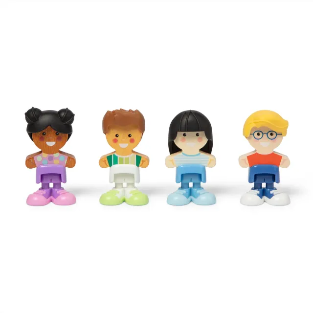Melissa & Doug Cheery Lane Cheeries speelfiguren 4 stuks