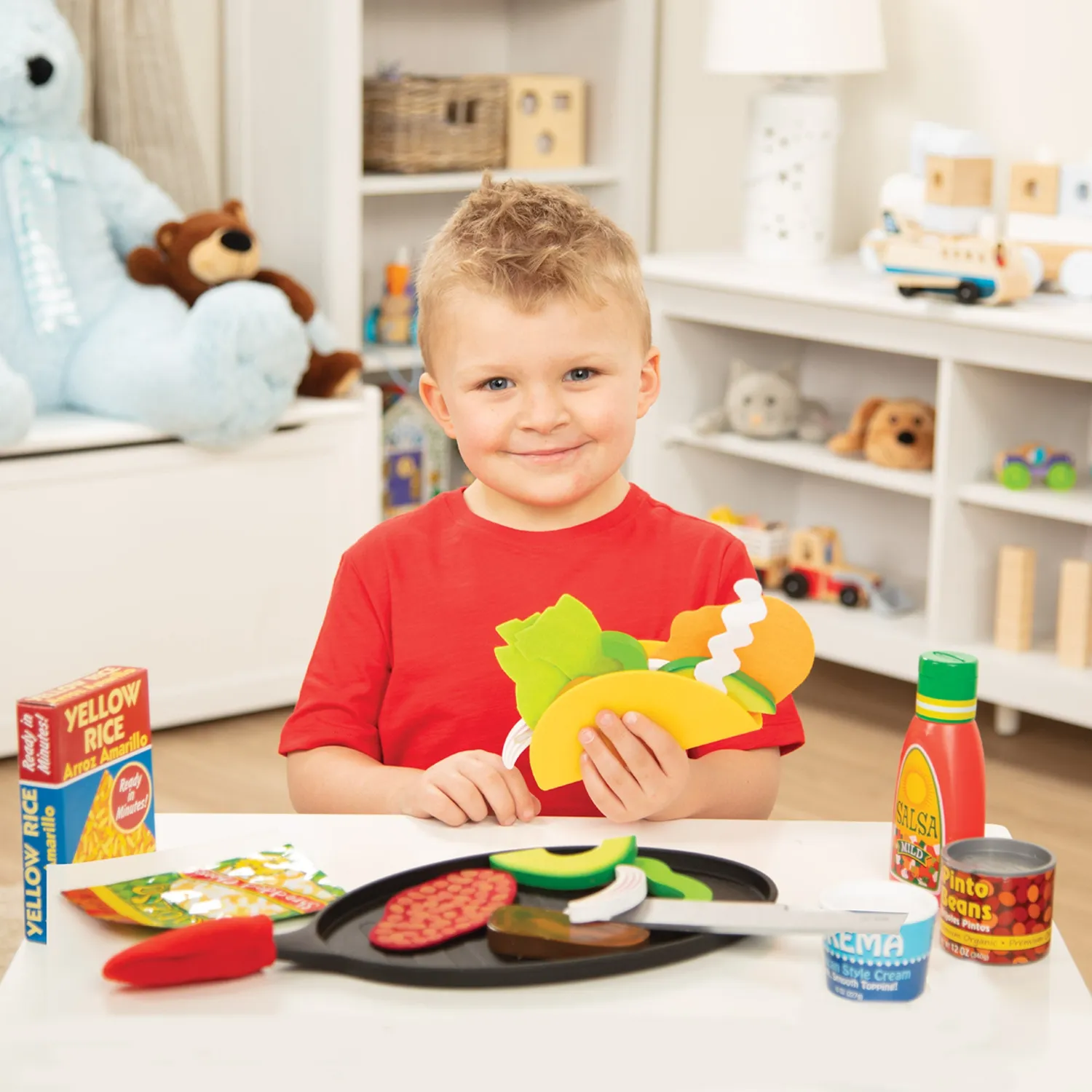 Melissa & Doug Fill & Fold Taco speelset 43-delig