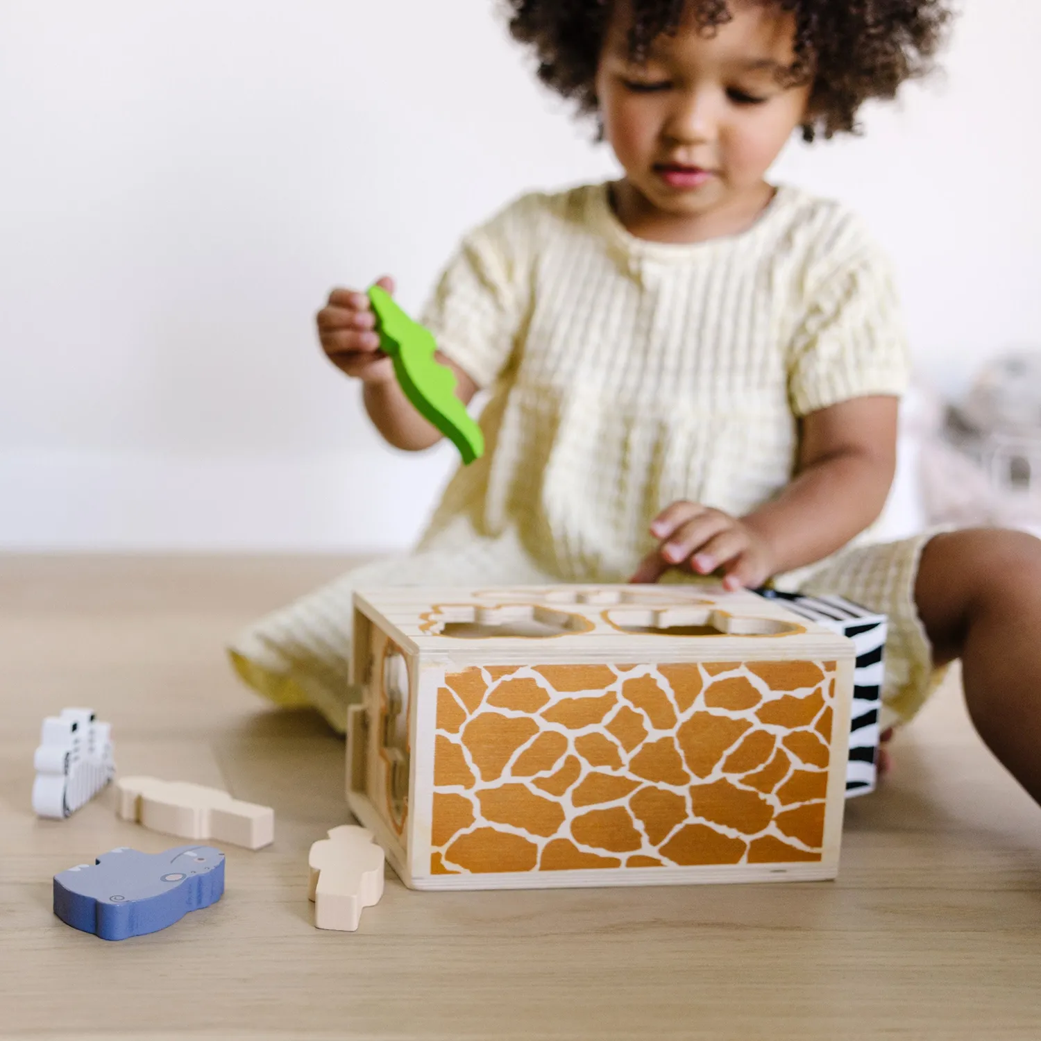 Melissa & Doug Animal Rescue safari speelset 10-delig houten