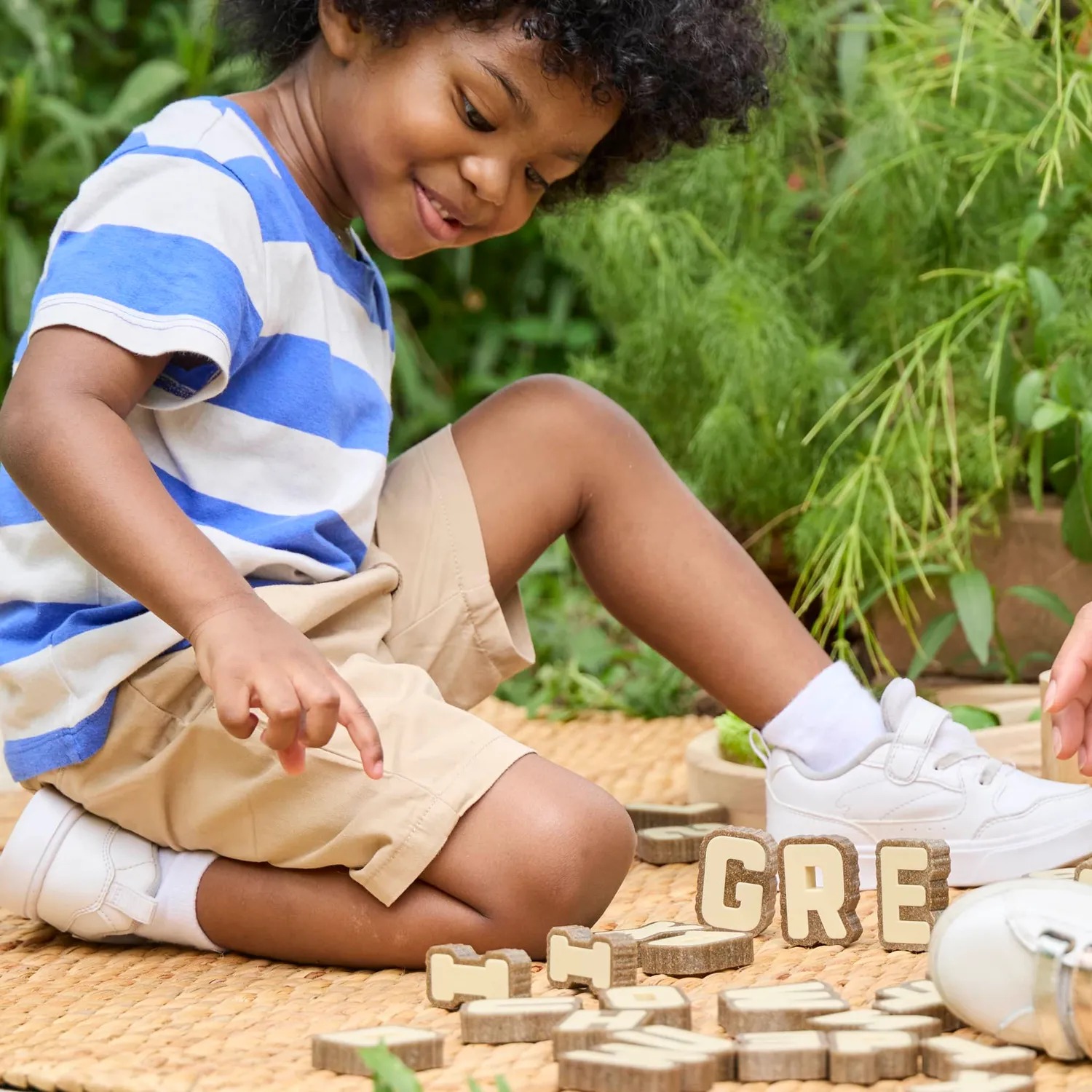 Guidecraft Tree Block Letters 36 stuks letterblokken