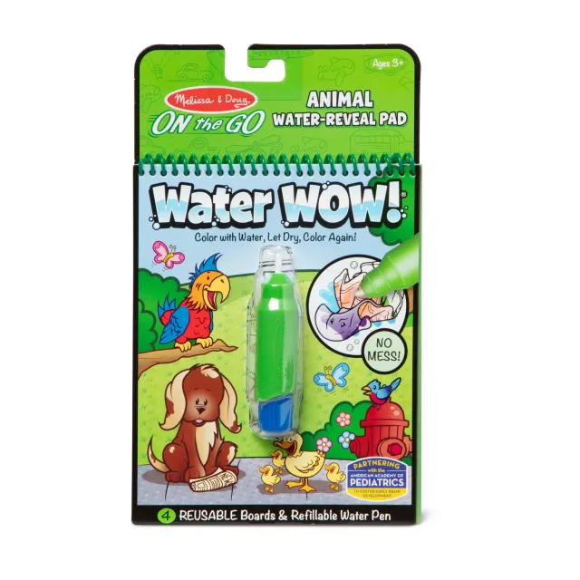 Melissa & Doug Water Wow! Animals waterboek herbruikbaar