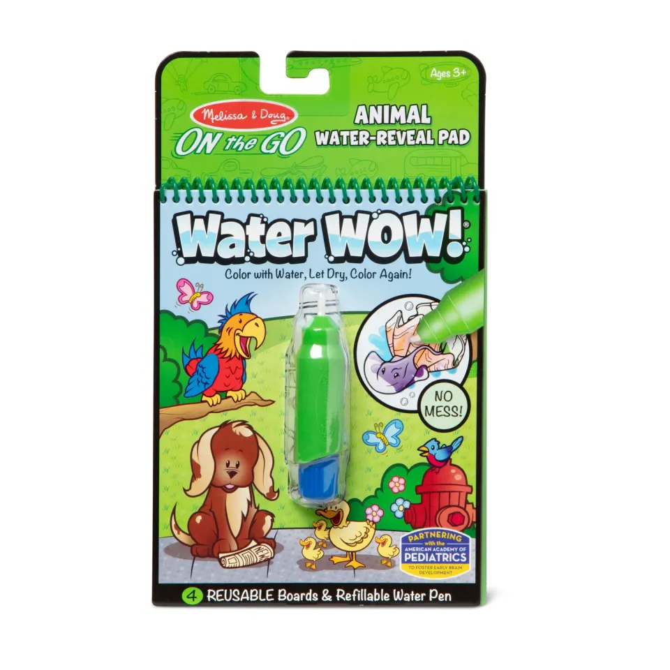 Melissa & Doug Water Wow! Animals waterboek herbruikbaar