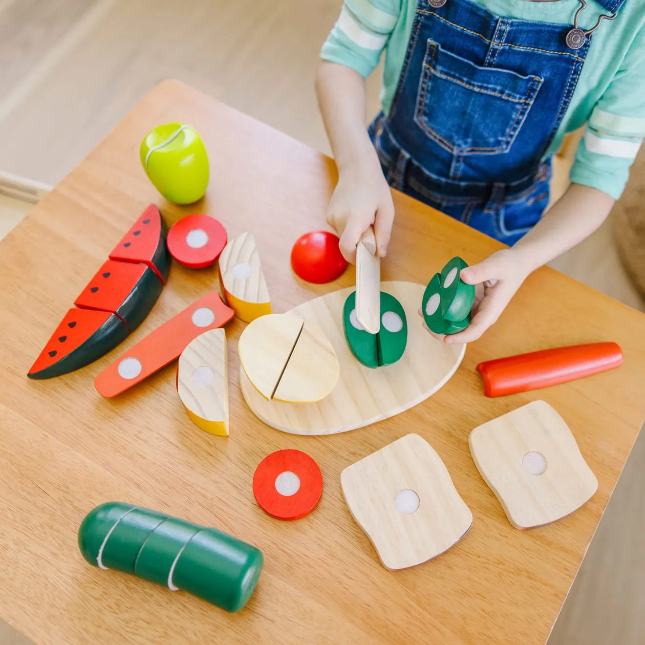 Melissa & Doug Cutting Food houten snijset