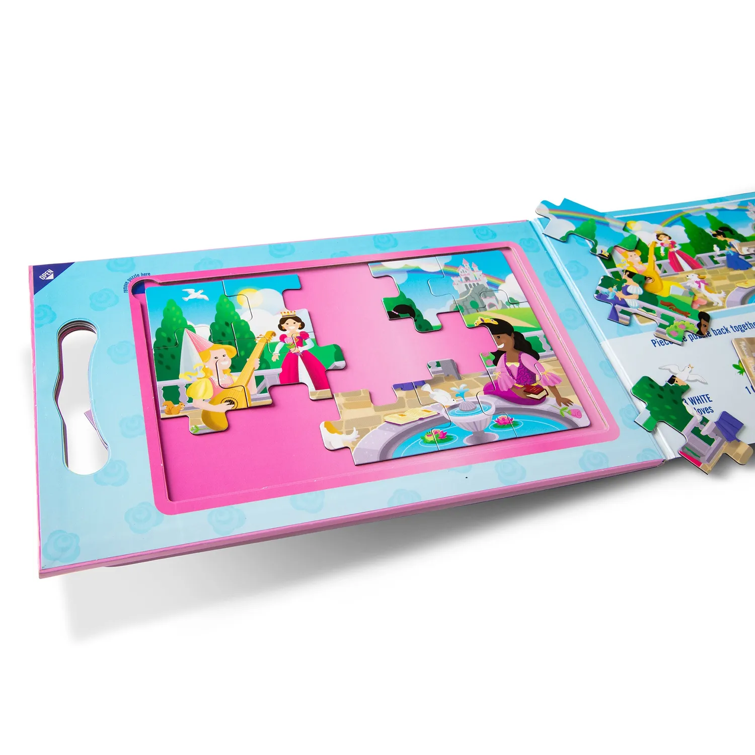 Melissa & Doug Prinsessen Magnetische Puzzel 2x15