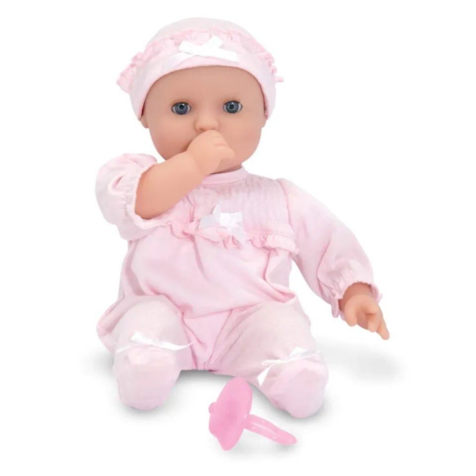 Melissa & Doug Mine to Love Jenna Babypop 30 cm Roze