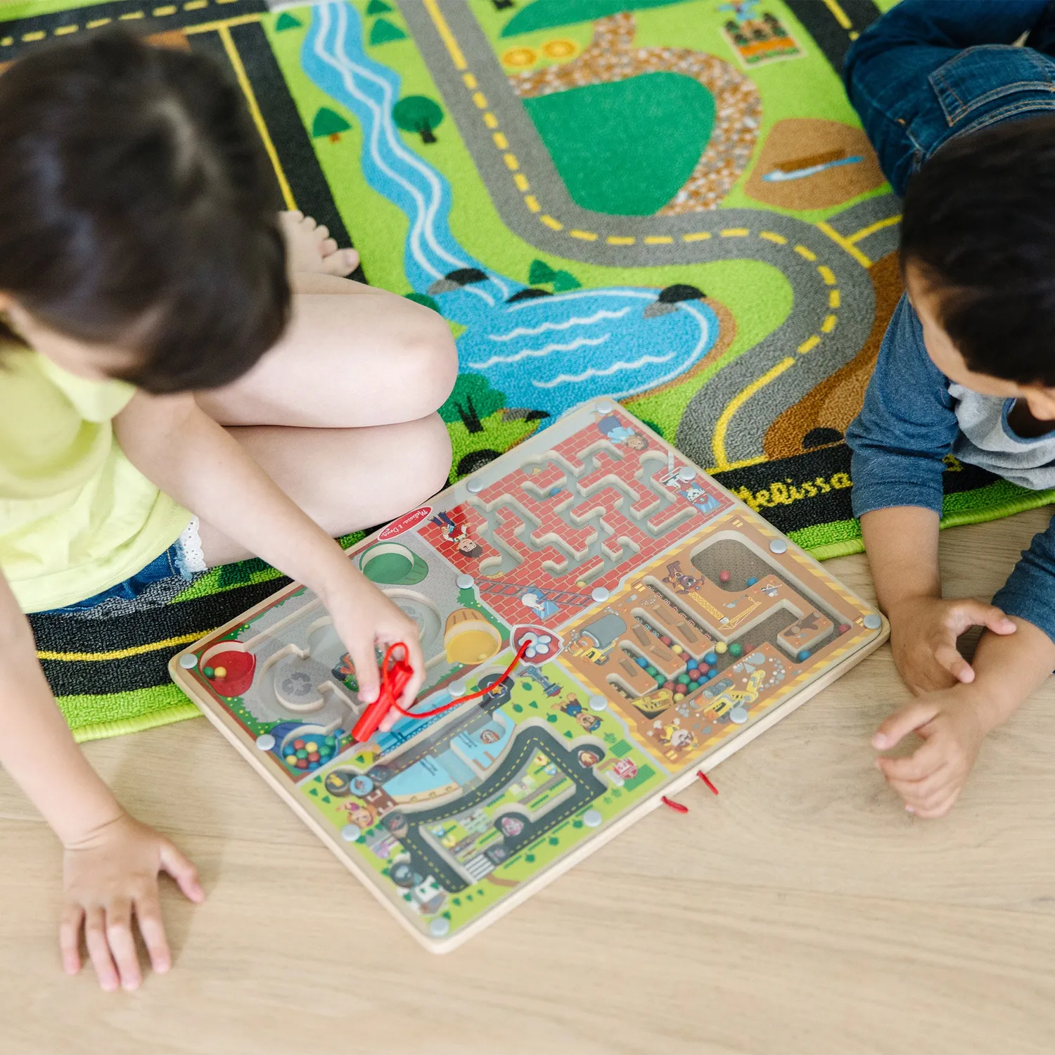 Melissa & Doug PAW Patrol magneet doolhof 4-in-1 hout