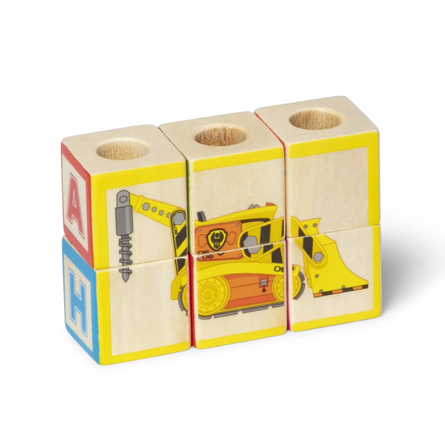 Melissa & Doug PAW Patrol Blokkentruck Hout ABC