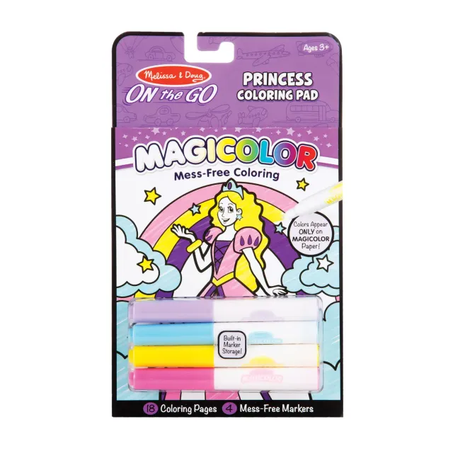 Melissa & Doug Magicolor Princess kleurboek 18 pagina's 3+ jaar
