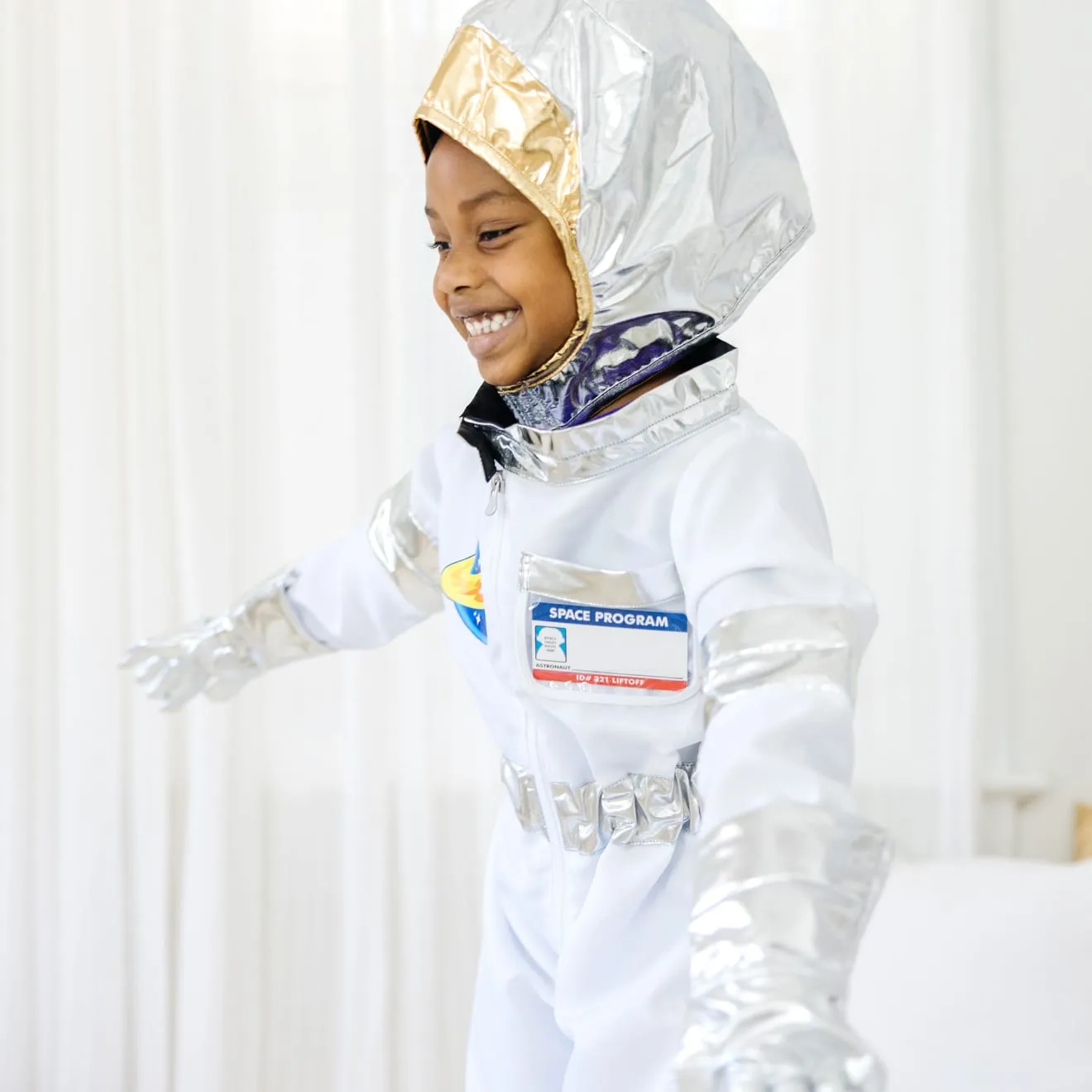 Melissa & Doug Astronaut verkleedset met helm 3-6 jaar ruimte