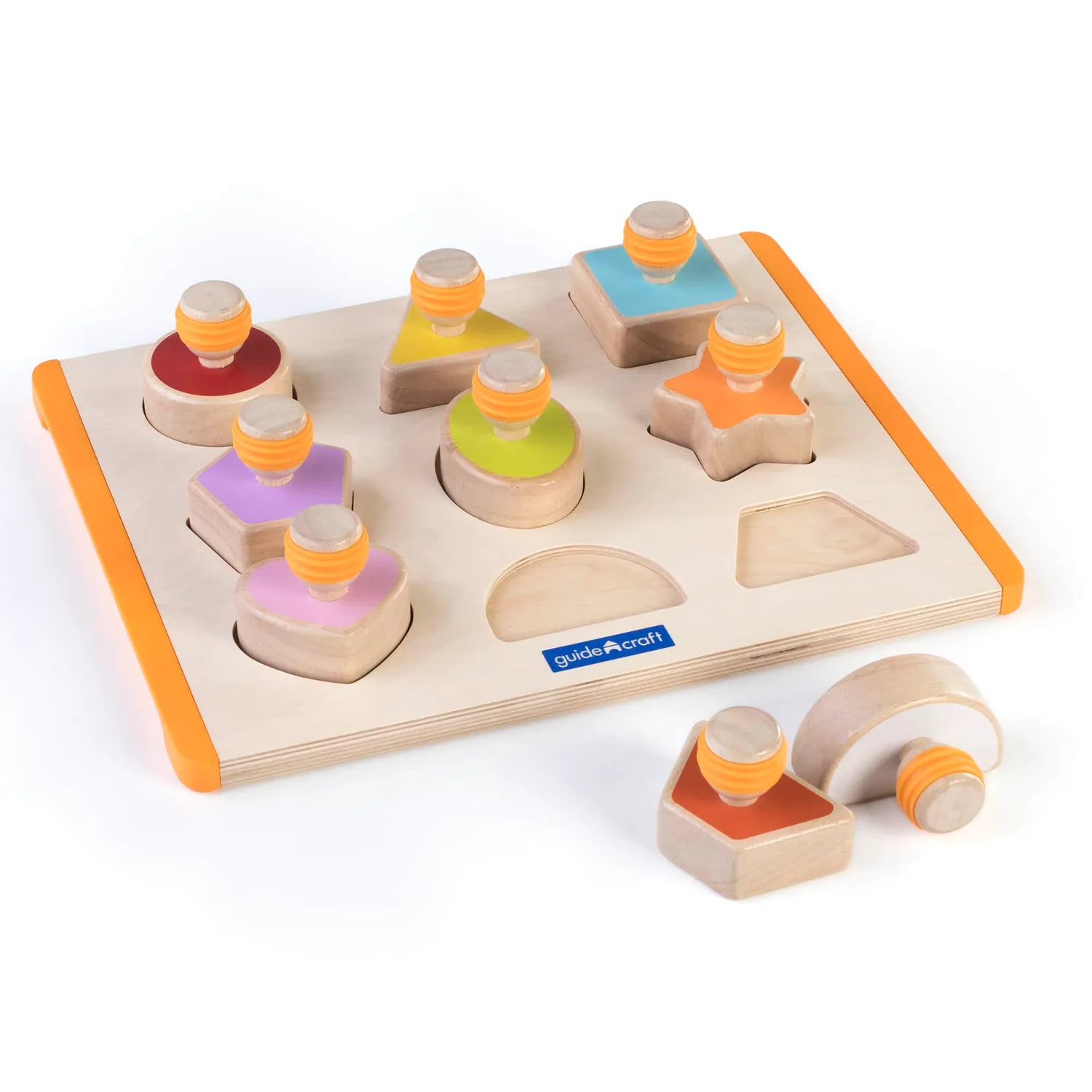 Guidecraft Shape Sorter vormenpuzzel hout 18 maanden+