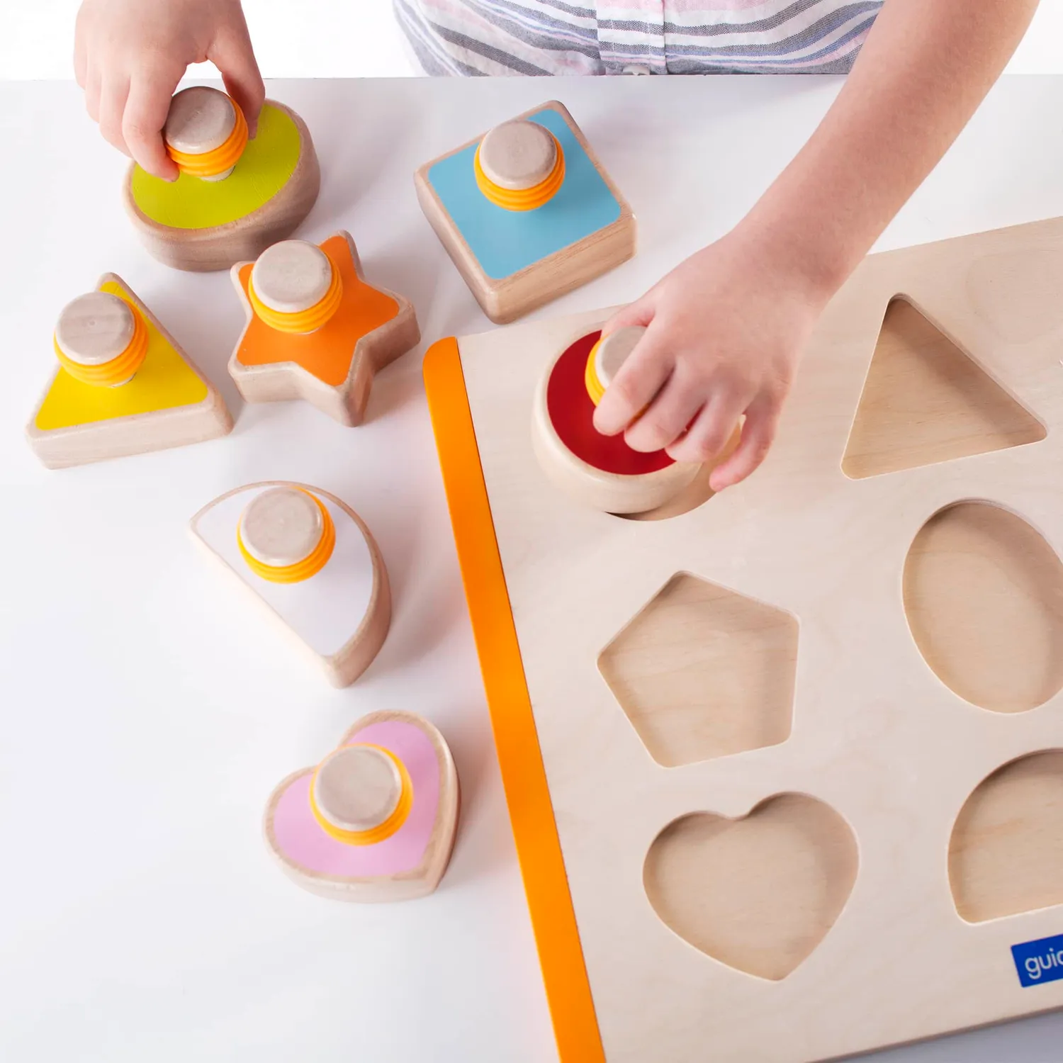 Guidecraft Shape Sorter vormenpuzzel hout 18 maanden+
